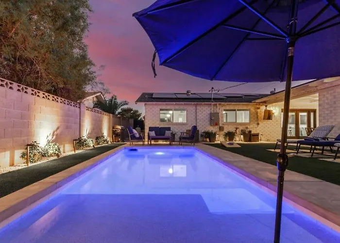 Crown Azul - Old Town 2 Primary's New Pool Bbq * Scottsdale